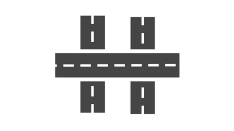 Multi Lane Overpass Stock Footage 334237898