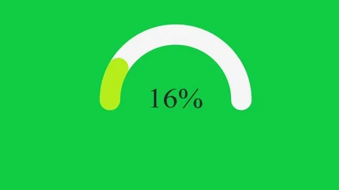 Multi-layer progress bar on green showing task stages. Stock Footage 299046025