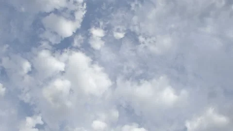 Multi layered clouds time lapse. Stock Footage 196994385