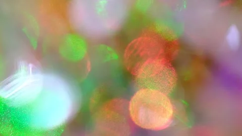 Multi layered effect. Caustic leak light. Motion blurred Stock Footage 297018891
