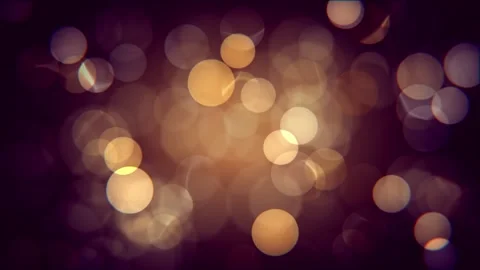 Multi layered golden circles bokeh animation Stock Footage 276602874