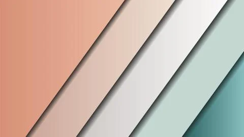 Multi layers 3D papercut color vector background design effect. Abstract topo Illustrazione stock