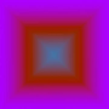 Multi-layers of Gradient Purple and Red 3D Frames for Abstract Background Stock-Illustration