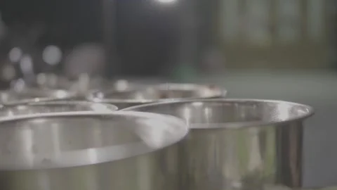 Multi lens follow up on the production process of crayfish sauce. Video stock 251692403