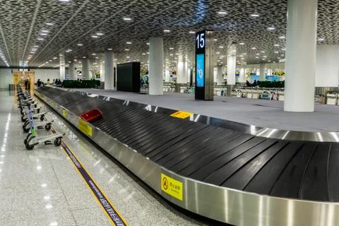 Multi Level Baggage Carousel Stock Photos