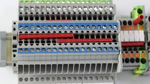Multi-level pass-through terminals with ... | Stock Video | Pond5