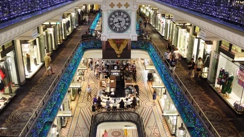 Multi level Queen Victoria Building Sydney Australia Stock Footage 265140813