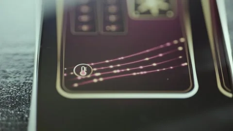 Multi-Line Temperature And Cooling Trend Chart On Smartphone 4K Stock Footage 341358179
