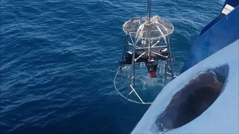 Multi (Multiple) Corer Instrument Video stock 220788510