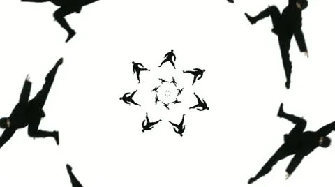 Multi Ninja Zoom Stock Footage 22784259