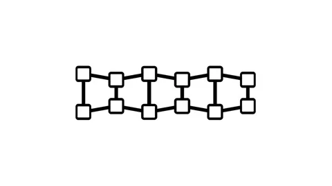Multi Node Mesh Gesture Icon Vidéo 335576672