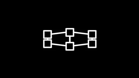 Multi node selection or mesh gesture animation Stock Footage 335121110
