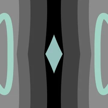 Multi-pass contour arrangement in pure white, aqua grey, mint glow, jet black, p Stock Illustration