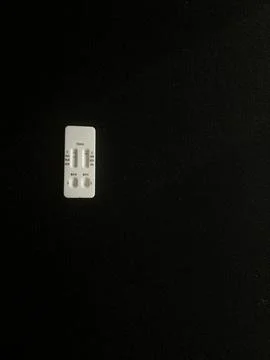 Multi pathogen rapid test cassette for respiratory infections Stock Photos