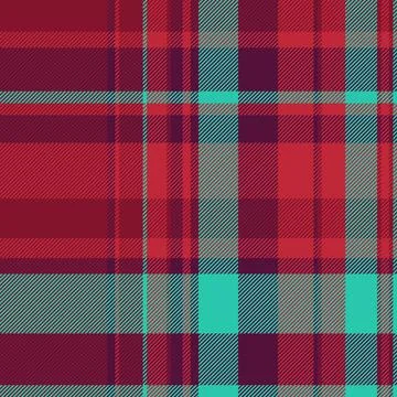 Multi pattern seamless plaid, rest fabric textile vector. Uk check texture .. Stock Illustration