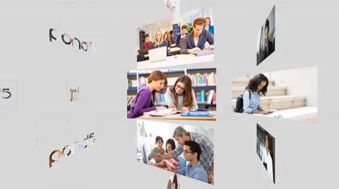 Multi Photos Logo Reveal 스톡 After Effects