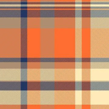 Multi plaid fabric check, pop tartan pattern textile. Inspiration texture s.. Stock Illustration