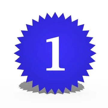 Multi point star Stock Illustration