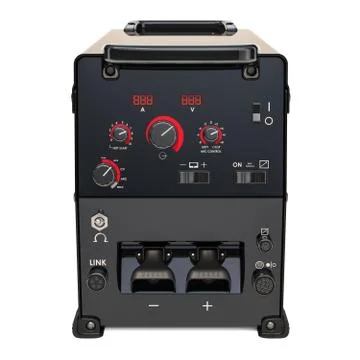 Multi-process welder machine, 3D rendering Stock Illustration