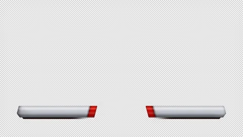 Multi purpose lower third with alpha channel. News, Sports, Police and more. Stock Footage 329497436