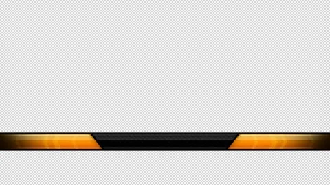 Multi purpose lower third with alpha channel. News, Sports, Police and more. Stock Footage 329497855