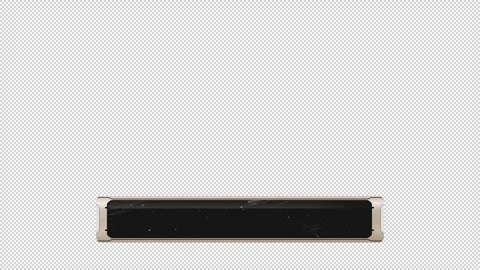 Multi purpose lower third with alpha channel. News, Sports, Police and more. Stock Footage 329498628