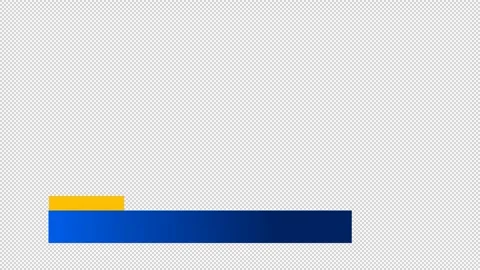 Multi purpose lower third with alpha channel. News, Sports, Police and more. Stock Footage 329498828