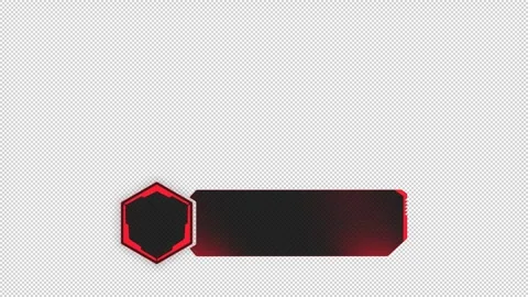 Multi purpose lower third with alpha channel. News, Sports, Police and more. Stock Footage 329499592