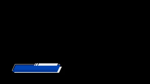 Multi purpose modern lower third with alpha channel. 스톡 동영상 329561582