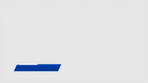 Multi purpose modern lower third with alpha channel. Stock Footage 329561598