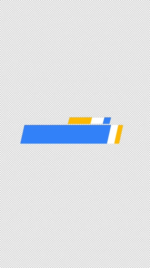 Multi purpose modern lower third with alpha channel. Vertical 1080 x 1920 Video stock 333315287