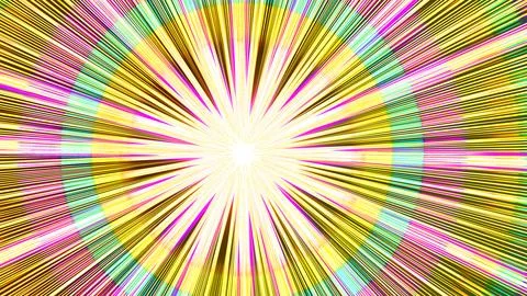 Multi Ray Light Burst Illustrazione stock