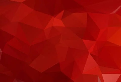 Multi red Polygonal Mosaic Background. geometric pattern, triangles backgroun Stock Illustration