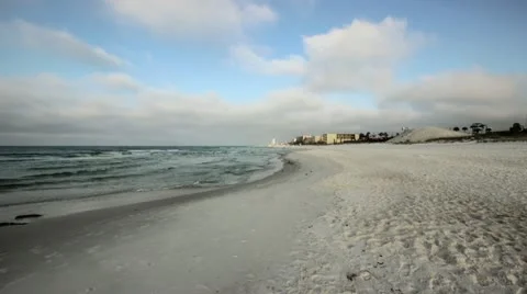 Multi-Scene Time Lapse on Panama City Beach Stock Footage 12462703
