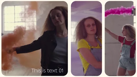 Multi Screen Transition 스톡 After Effects