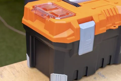 Multi-Size Tool Organizers for Workshop Stock Photos