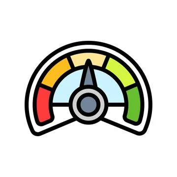 Multi speed color icon vector illustration Stock Illustration