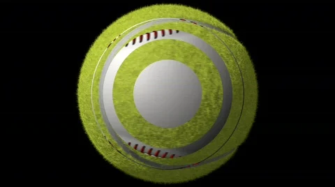Multi Sports Ball Loop-16 Sec Y Rotate-1080p 動画素材 628643