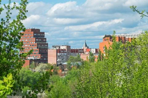 Multi-storey buildings Stock Photos
