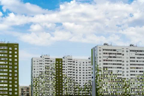 Multi-storey buildings Stock Photos
