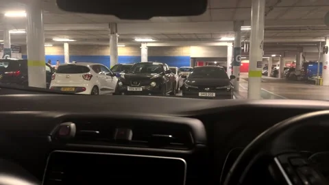 Multi Storey Car Park Busy Full No Spaces Stock Footage 229860628