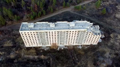 Multi-storey residential building Stock Footage 201154522