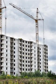 Multi-storey residential construction Foto stock