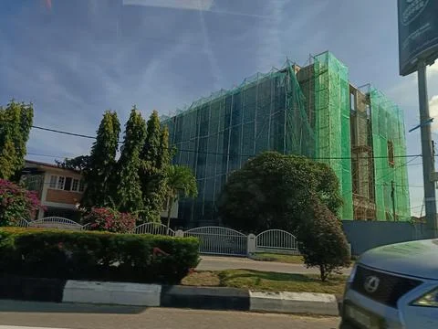 A multi-story building Stock Photos