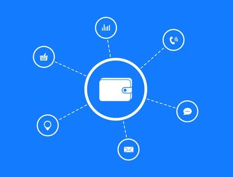 Multi-Stream Income Vector Icon - maximize business revenue, generate profits Stock Illustration