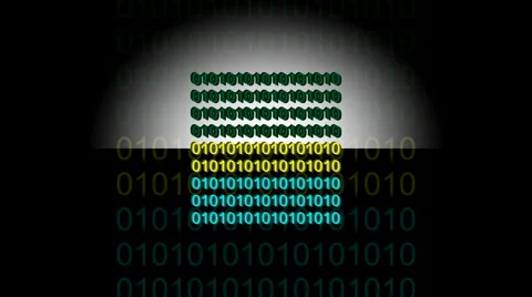 Multi Stream Processing Conceptual Stock Footage 4474080