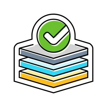 Multi surface use color icon vector illustration Illustrazione stock