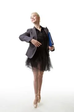 Multi-tasking dancer Stock Photos