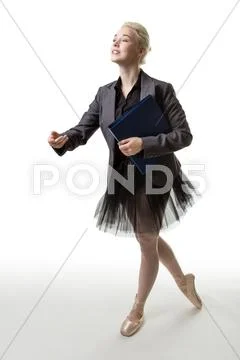 Multi-tasking dancer Stock Photos