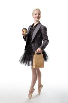 Multi-tasking dancer Stock Photos